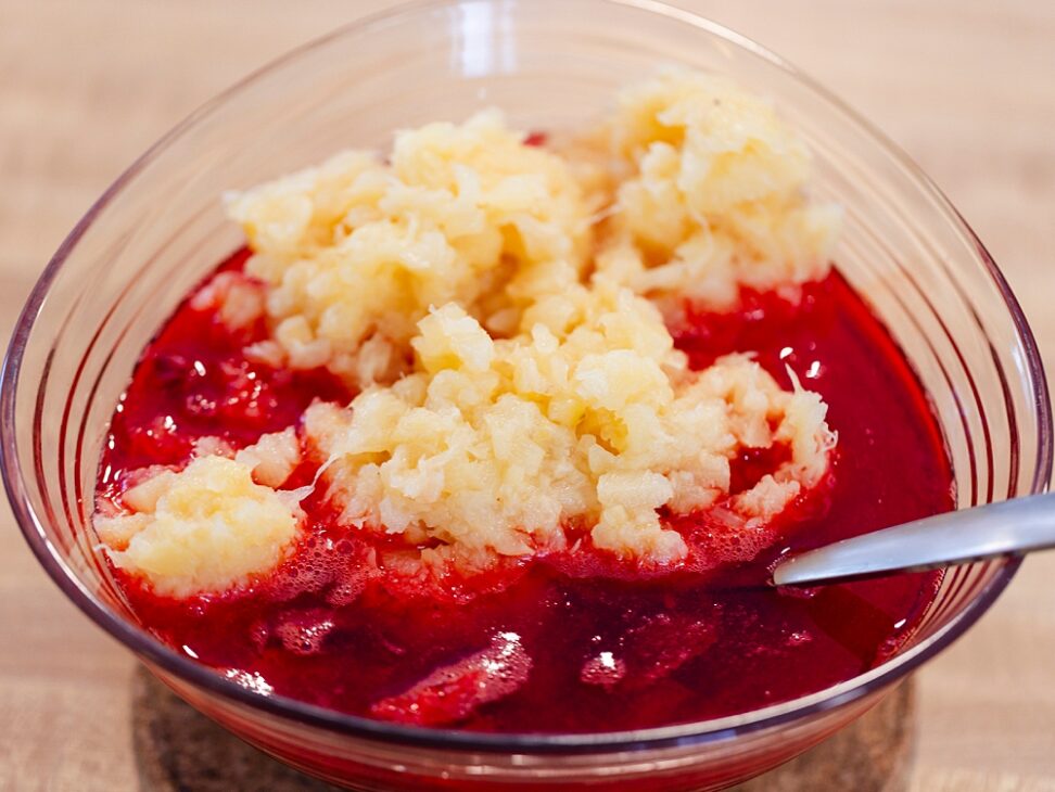 Strawberry jello salad
