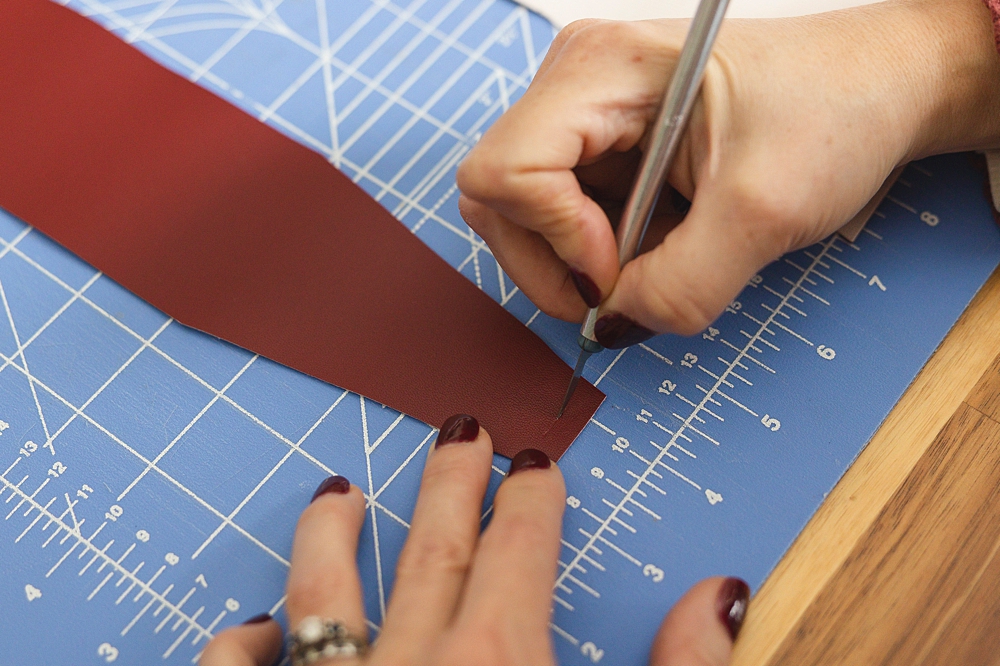 DIY leather headbands | How to make leather headbands | DIY Headbands for adults | No-sew tutorial on the Six Clever Sisters blog!