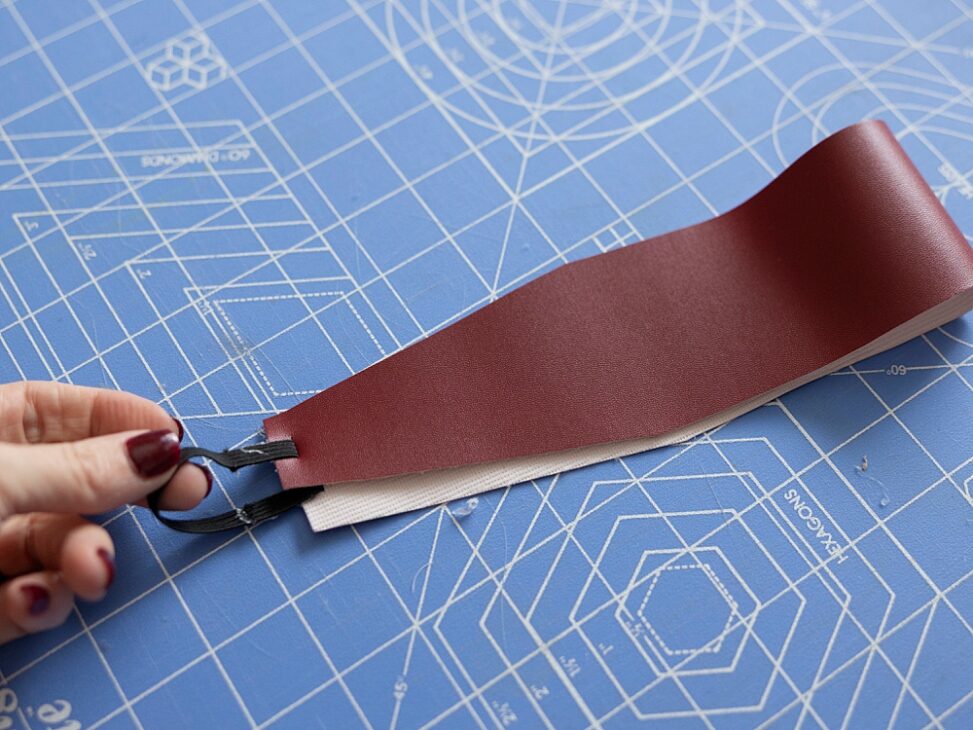 DIY leather headbands | How to make leather headbands | DIY Headbands for adults | No-sew tutorial on the Six Clever Sisters blog!