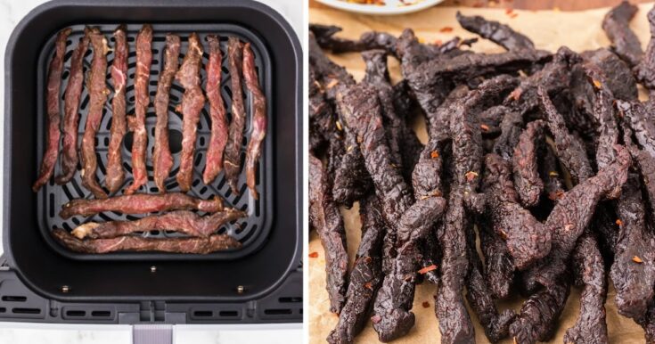 Image for Air Fryer Teriyaki Beef Jerky