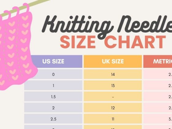 Printable Knitting Needle Size Chart All Knitters Should Own