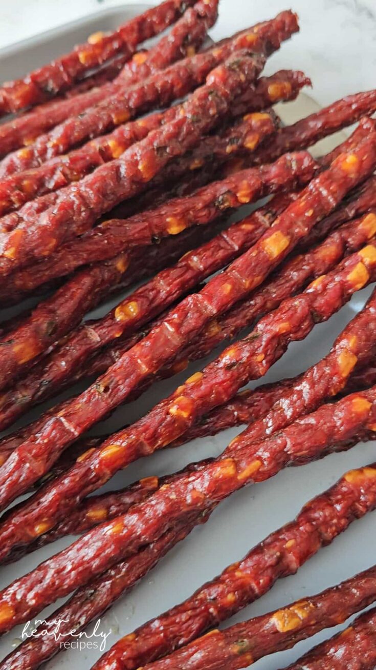 Image for Jalapeno Cheddar Beef Sticks on the Smoker