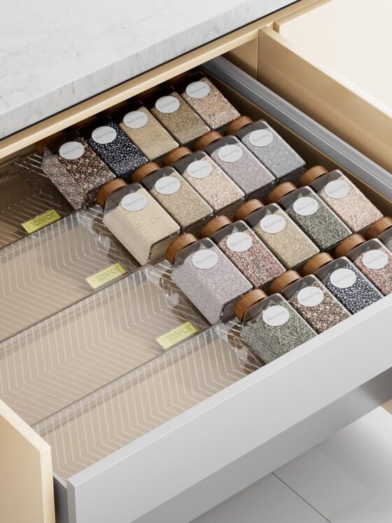 Kitchen Spice Storage Ideas – Racks and Organization