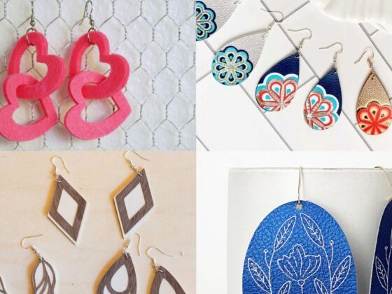 DIY Earring Patterns for Cricut – Free SVG Files!