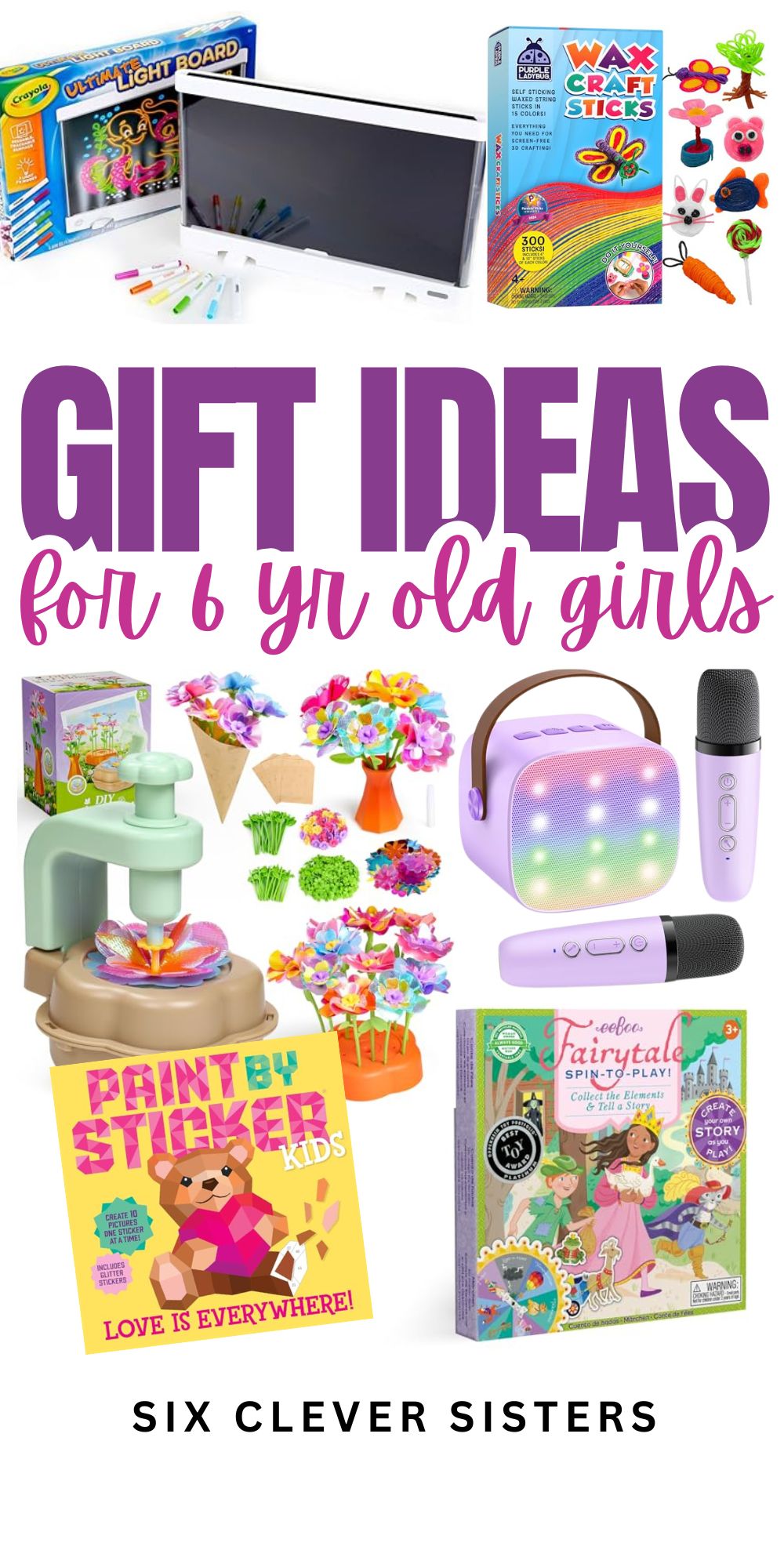 Gift Ideas for 6 year old girls