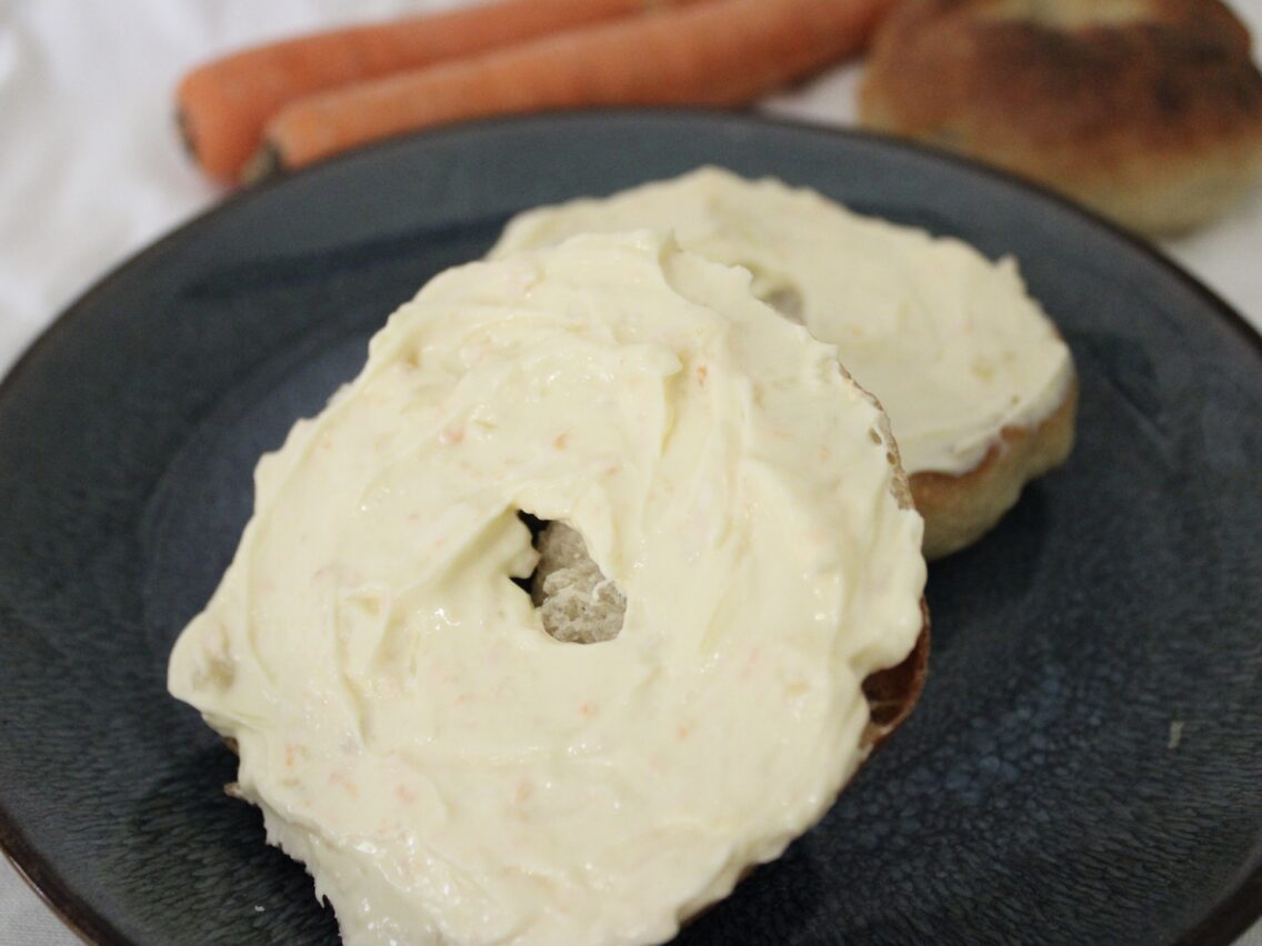 Whipped Carrot Cake Cream Cheese (inspired by Trader Joe’s!)