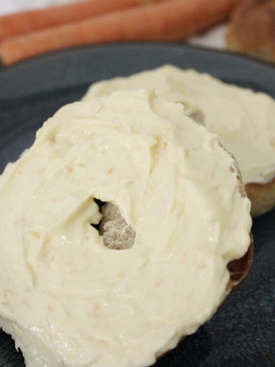 Whipped Carrot Cake Cream Cheese (inspired by Trader Joe’s!)