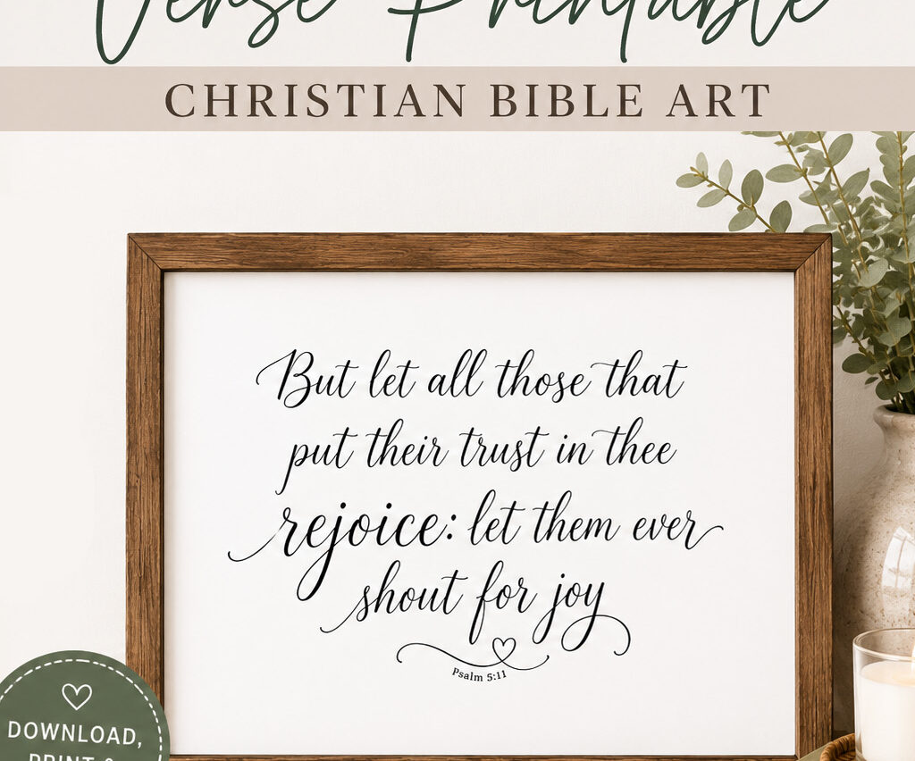 Free Scripture Verse Printables