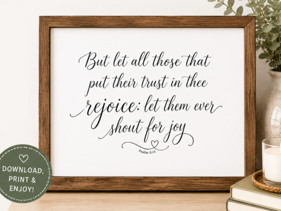Free Scripture Verse Printables