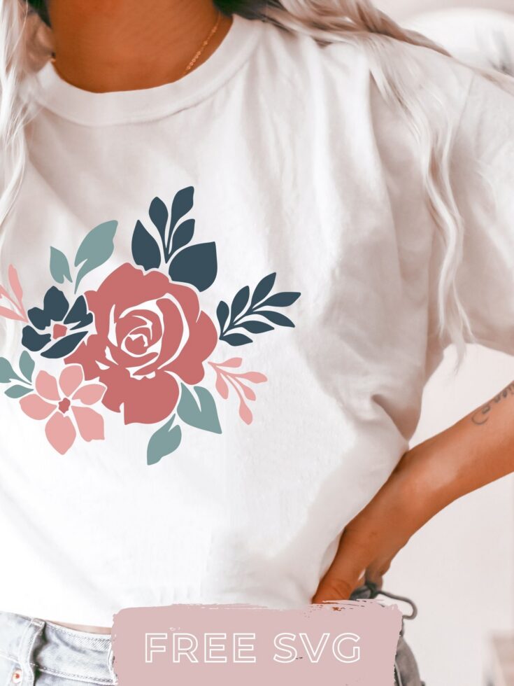 Image for FREE Flower SVG for Cricut Projects