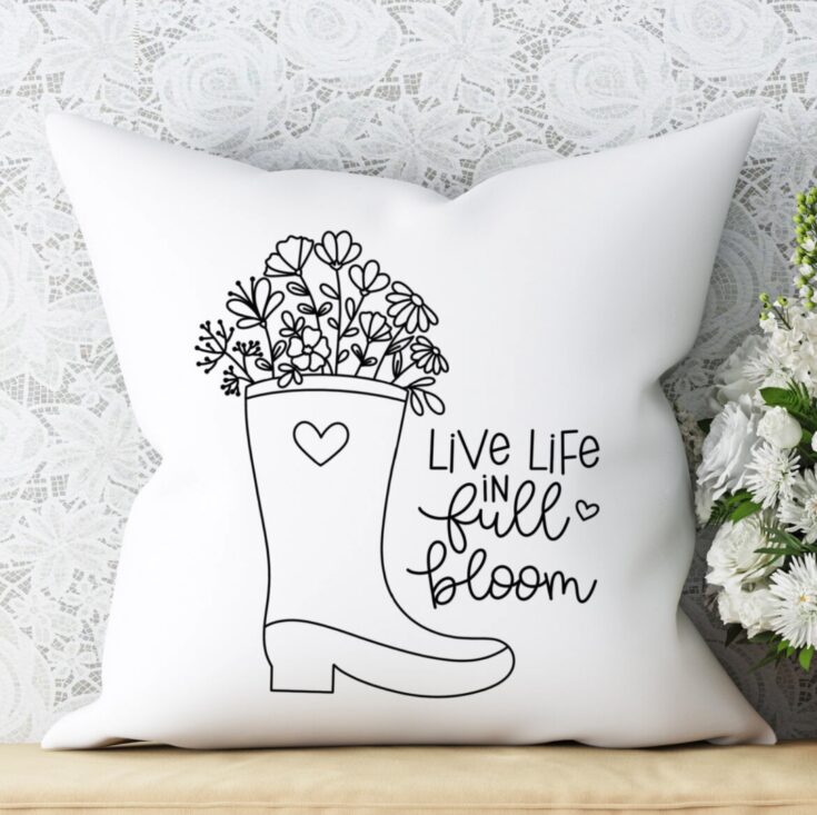 Image for Free Spring Flower SVG File
