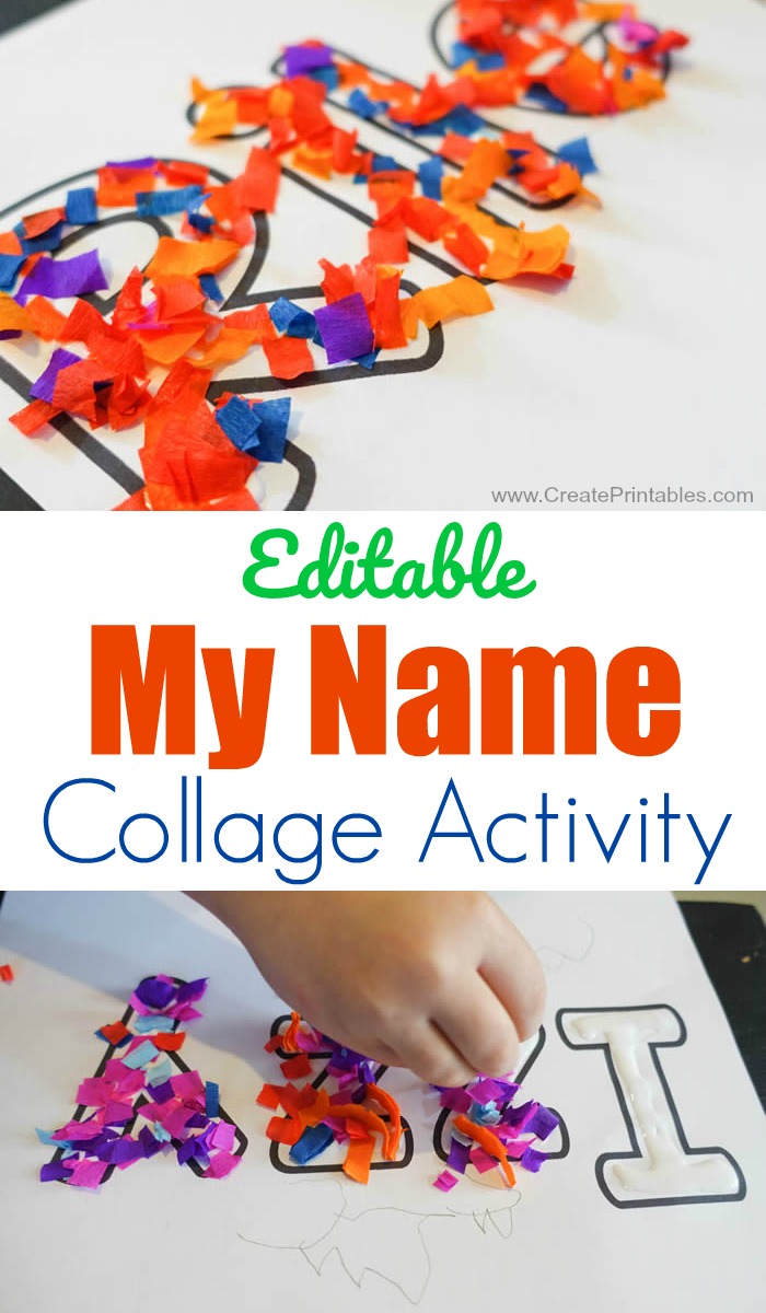 Image for Tear and Glue Tissue Paper Letters