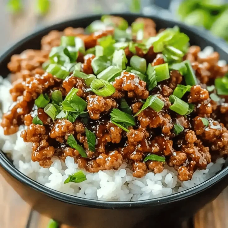 Image for Sweet and Savory Honey Garlic Ground Turkey Recipe