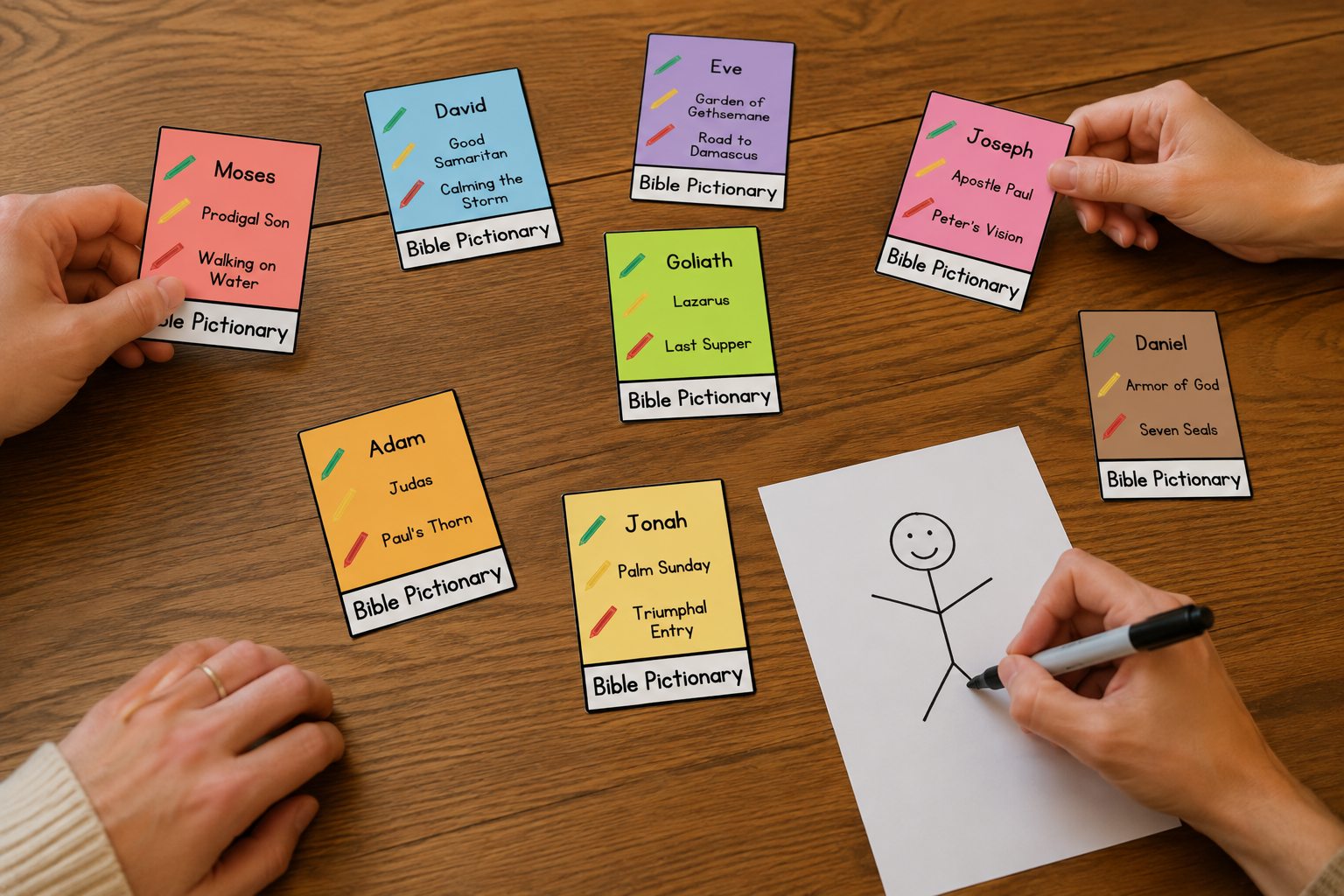 Printable Bible Pictionary Cards free