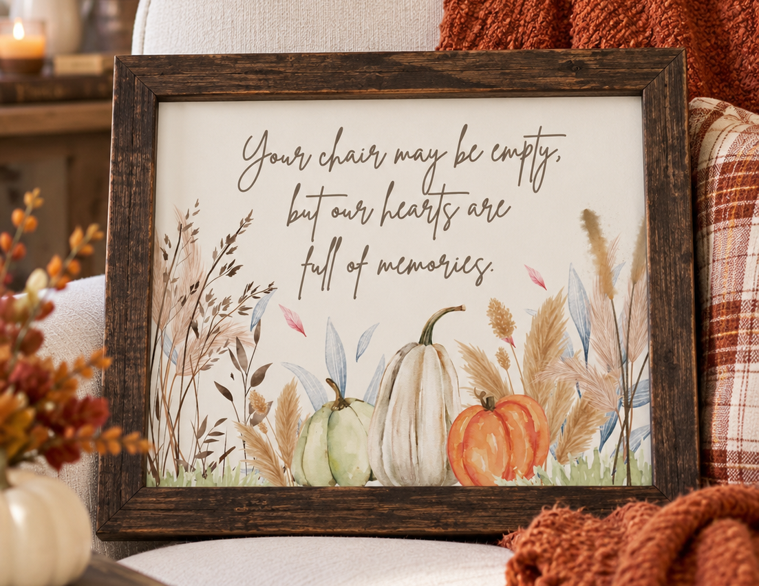 Thanksgiving Without a Loved One Quotes – Free Printables