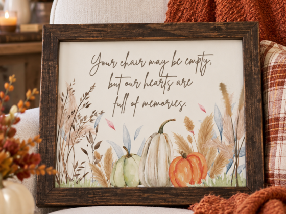 Thanksgiving Without a Loved One Quotes – Free Printables