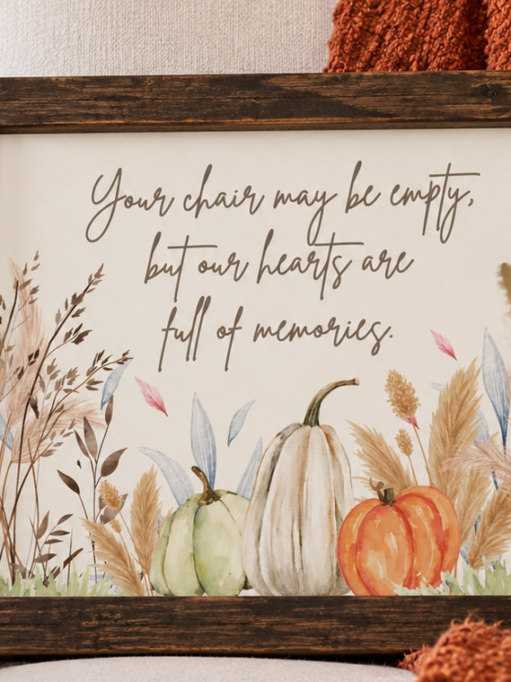 Thanksgiving Without a Loved One Quotes – Free Printables