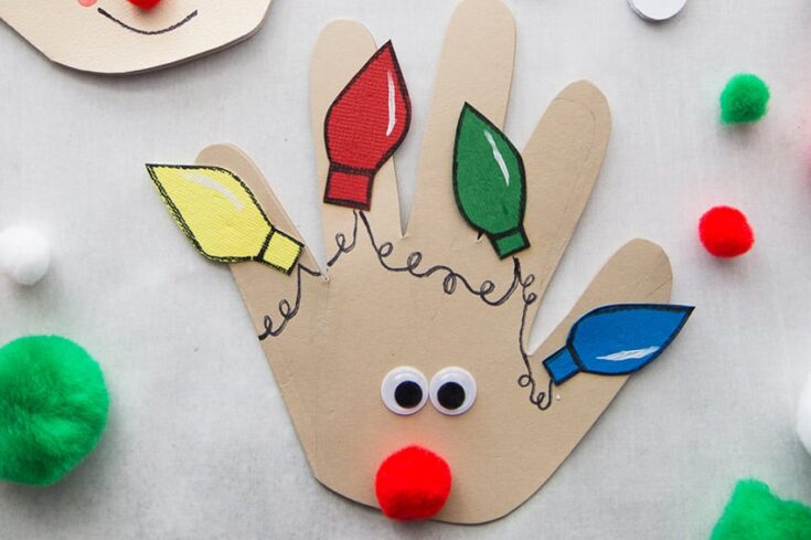 Image for Christmas Handprint Cards