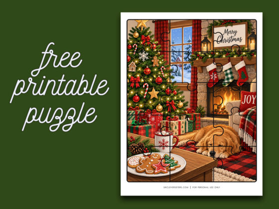 Free Printable Christmas Puzzle