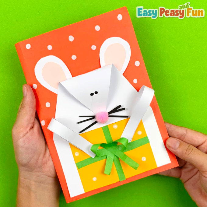 Image for DIY Mouse Christmas Card