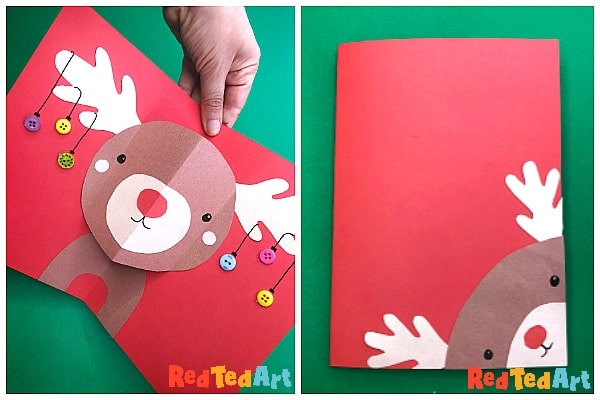 Image for How to design a pop up Reindeer Card for Christmas