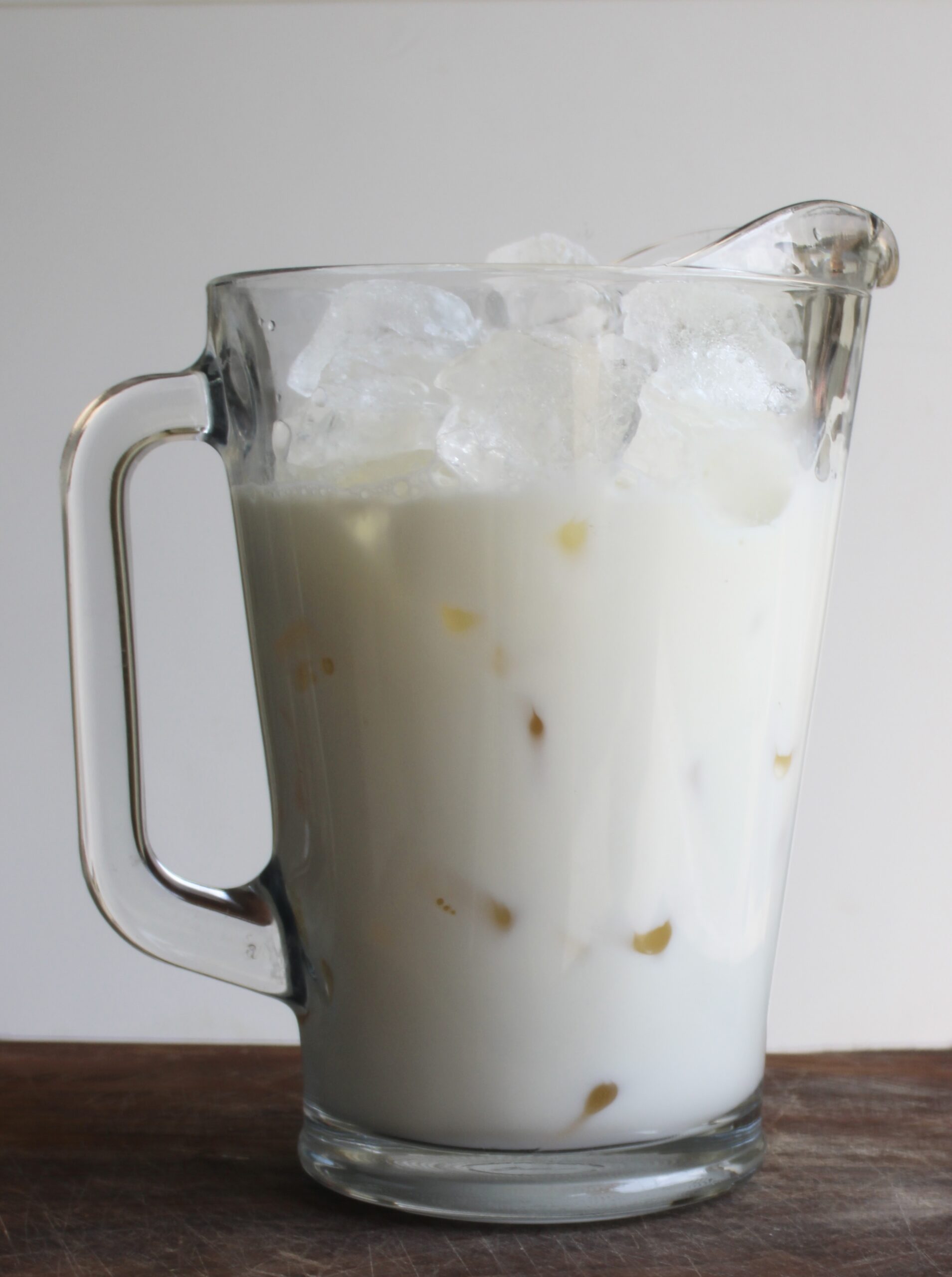 Two-quart pitcher of homemade Nescafé iced coffee