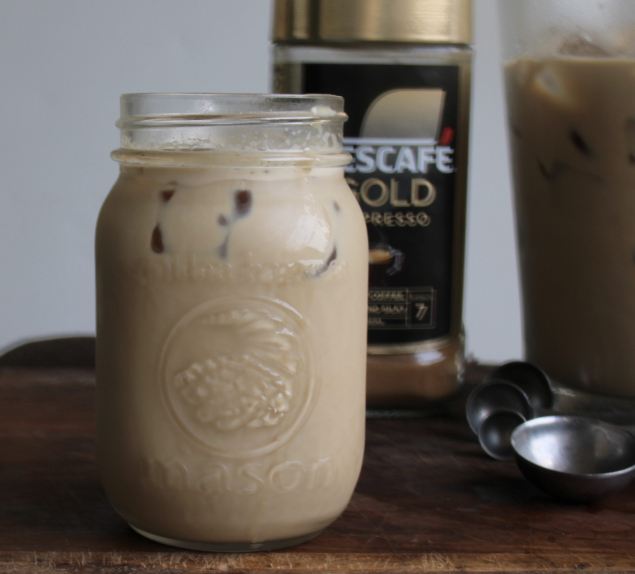 Simple iced coffee recipe using Nescafé instant espresso