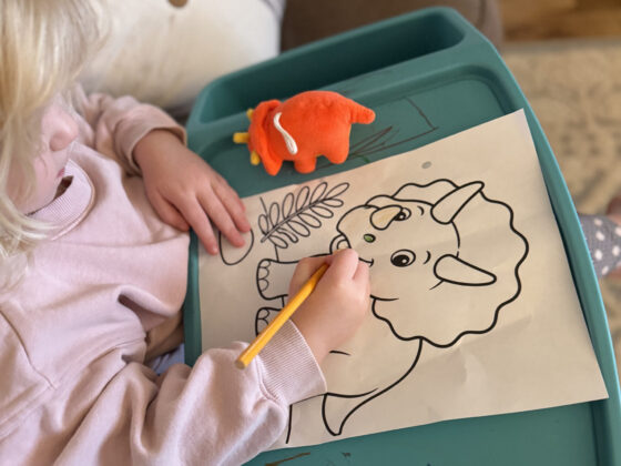 Free Printable Dinosaur Coloring Pages for Toddlers